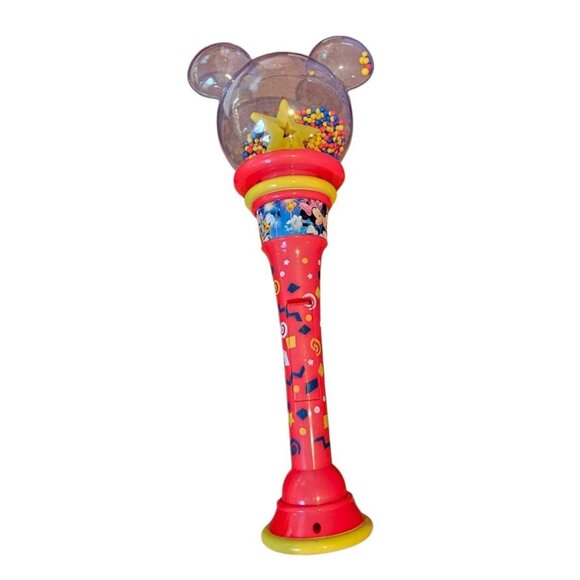 Disney On Ice Mickey Mouse Light Up Souvenir Wand 2001 NOT WORKING Vintage Toy - Picture 3 of 8